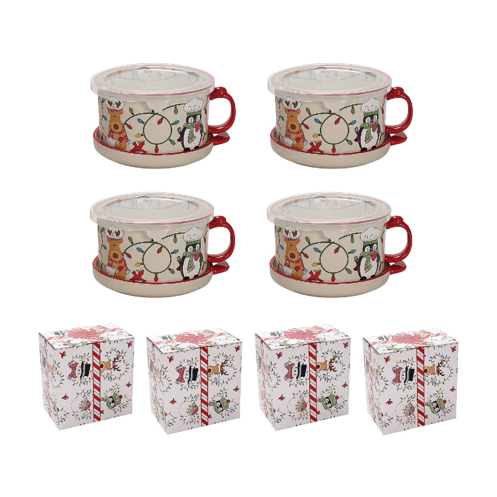 ⏰Christmas Sale 50% OFF🎅🎁25-oz Mug Meals w/ Lid-its