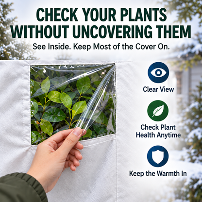 ⏳Last Day 50% OFF -❄️Winter Plant Frost Protection Cover