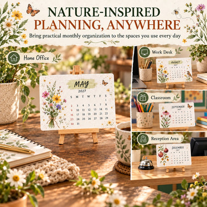 ✨🏆Early Holiday Sale 50% OFF🌱Eco-Friendly Plantable “Timeless” Seed Calendar 2027