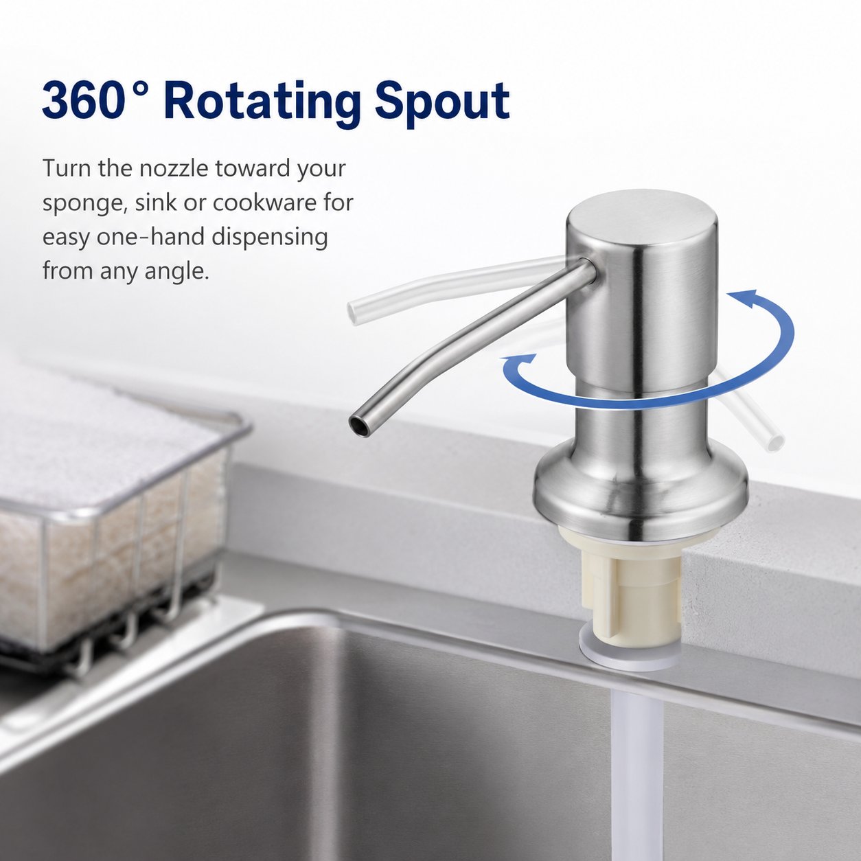 🔥Last Day 50% OFF - 🫧Kitchen Sink Soap Dispensers✨