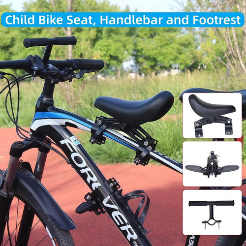 🚴Front-Mounted Kids Bike Seat Set