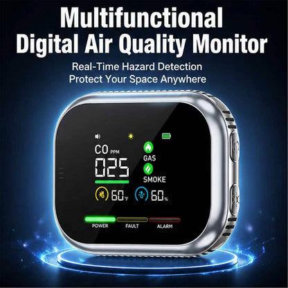 2026 Hot Sale🏠✨ 6-in-1 Smart Home Guardian Air & Temperature Monitor