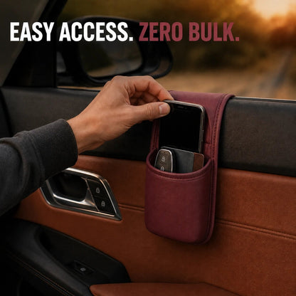 🔥LAST DAY 50% OFF - Leather Car Door Storage Pocket🚗