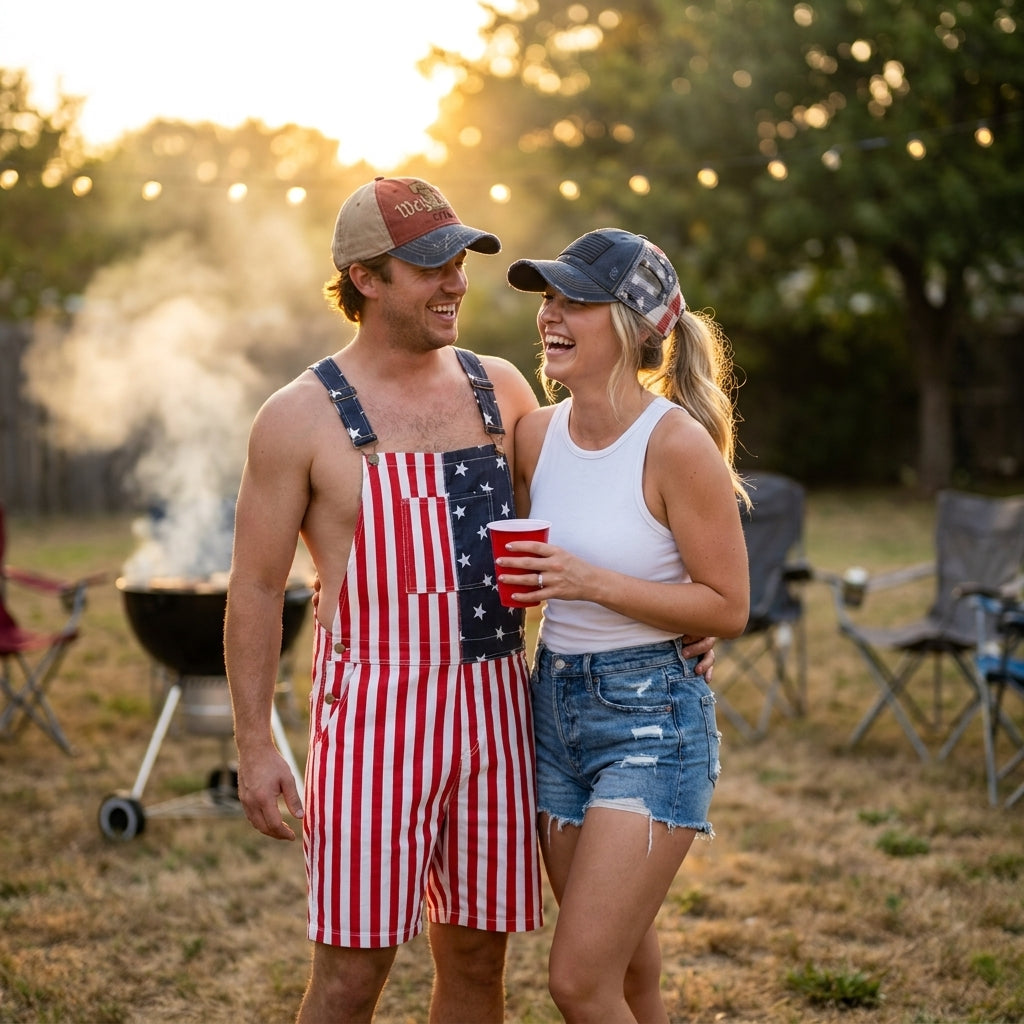 🇺🇸 Last Day Promo: 50% OFF -American Flag Ponytail Embroidered Hat
