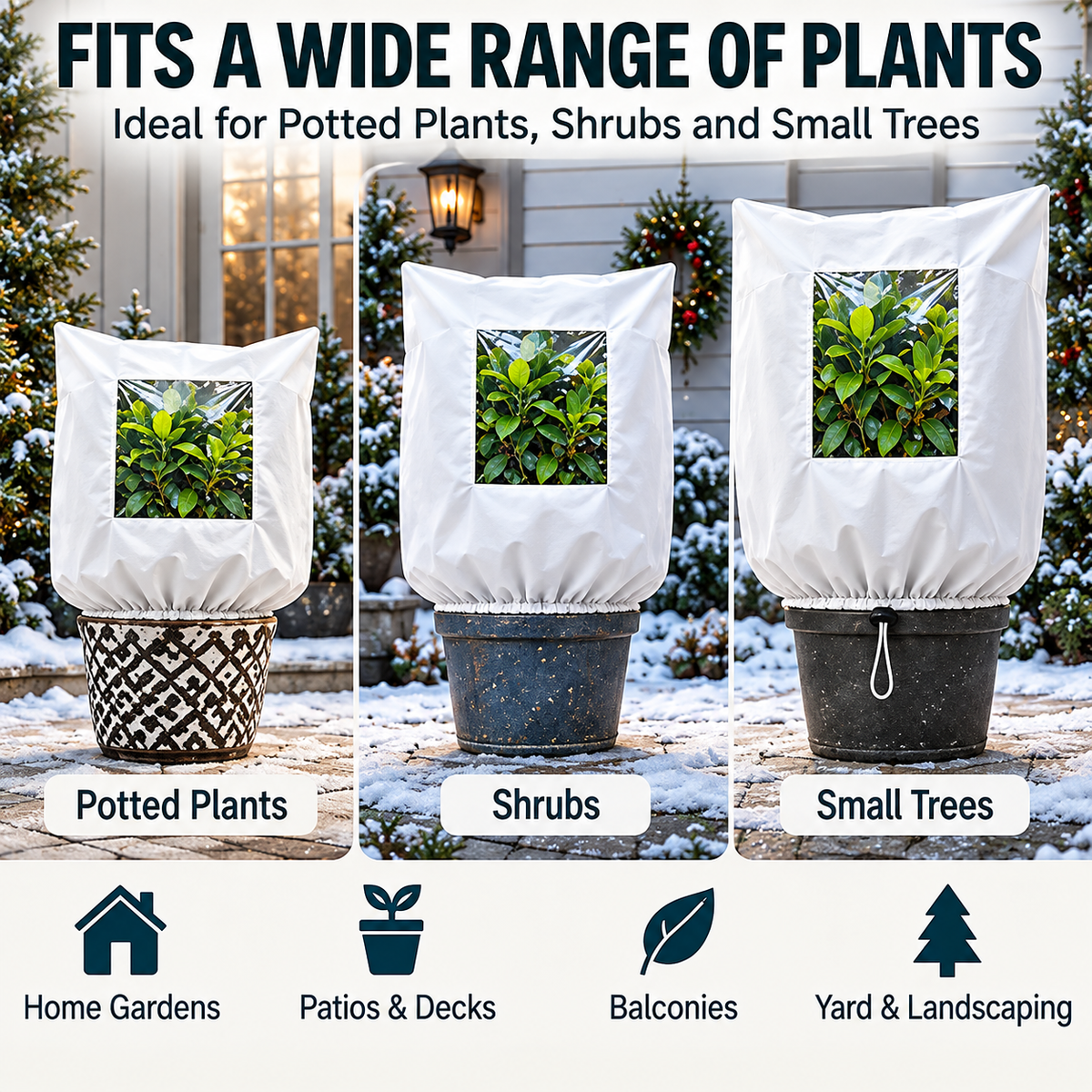 ⏳Last Day 50% OFF -❄️Winter Plant Frost Protection Cover