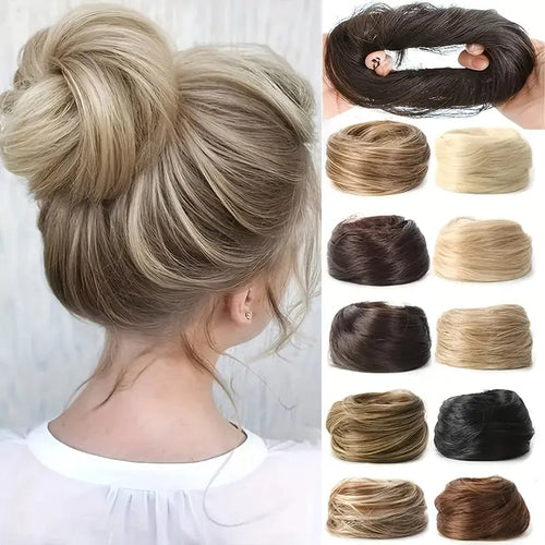 Synthetic Messy Bun Hair Piece for Women