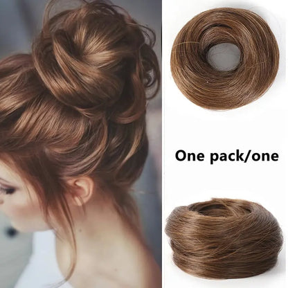 Synthetic Messy Bun Hair Piece for Women