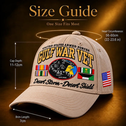 🔥LAST DAY 50% OFF - Gulf War Veteran Tribute Cap