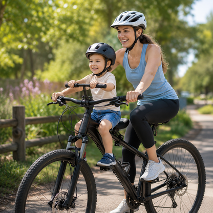 🚴Front-Mounted Kids Bike Seat Set