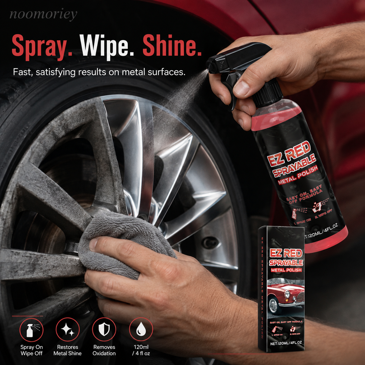 🔥LAST DAY 50% OFF - Car Metal Polish & Restorer – Bring Back the Shine🚗