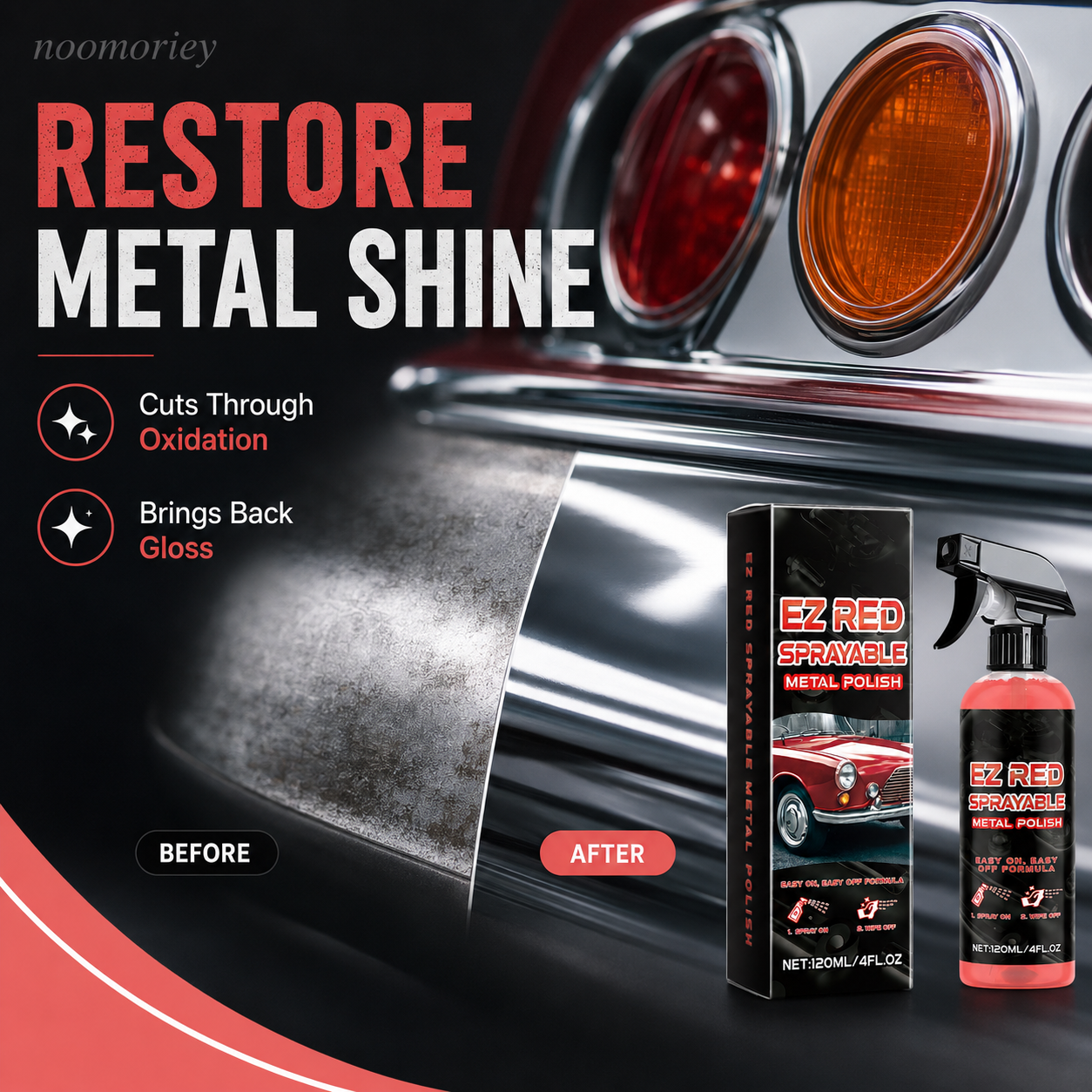 🔥LAST DAY 50% OFF - Car Metal Polish & Restorer – Bring Back the Shine🚗