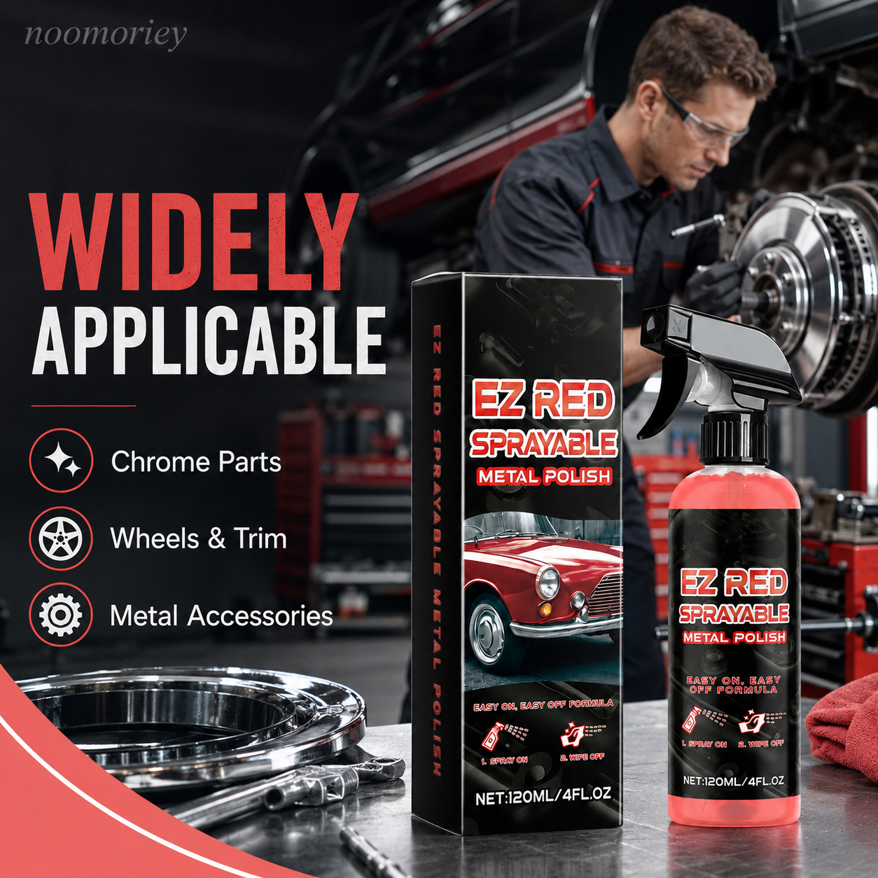 🔥LAST DAY 50% OFF - Car Metal Polish & Restorer – Bring Back the Shine🚗