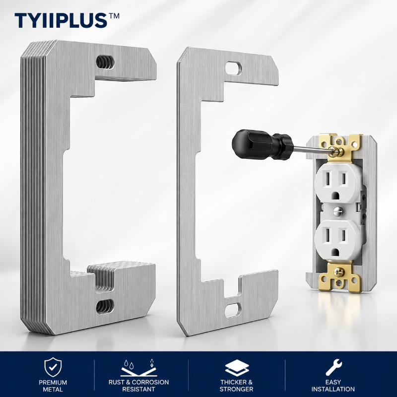 🛠 Outlet Repair Spacers – Easy Fix for Loose, Crooked & Recessed Outlets