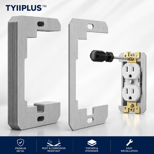 🛠 Outlet Repair Spacers – Easy Fix for Loose, Crooked & Recessed Outlets