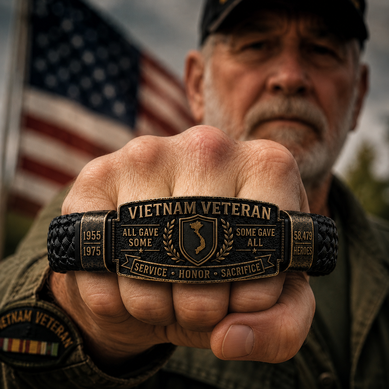 Last Day Promo: 50% OFF 🎖️ Vietnam Veteran Honor Bracelet