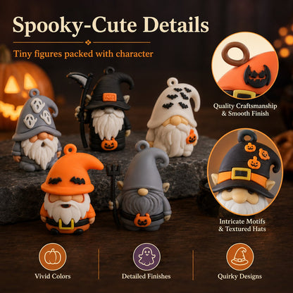 🔥LAST DAY 50% OFF - 🎃24 Days of Halloween Gnome Surprise Figures Advent Calendar Box