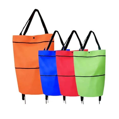 ⚡️LAST DAY 50% OFF 🛒♻️2-in-1 Foldable Shopping Cart