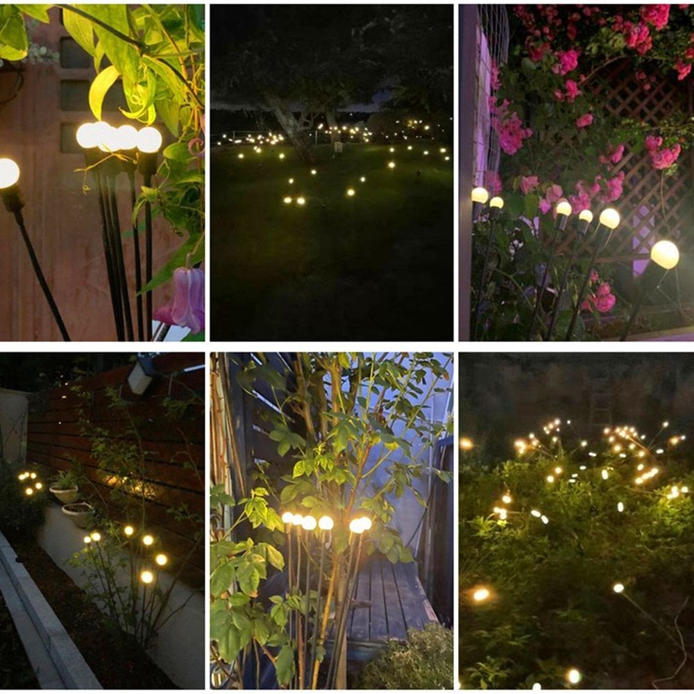 🔥Last Day 49% OFF - Solar Powered Firefly Garden Light