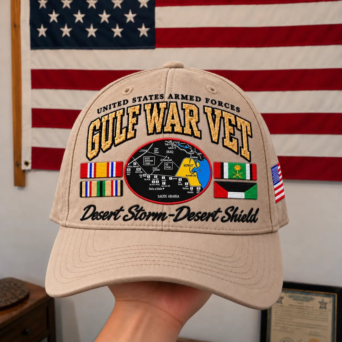 🔥LAST DAY 50% OFF - Gulf War Veteran Tribute Cap
