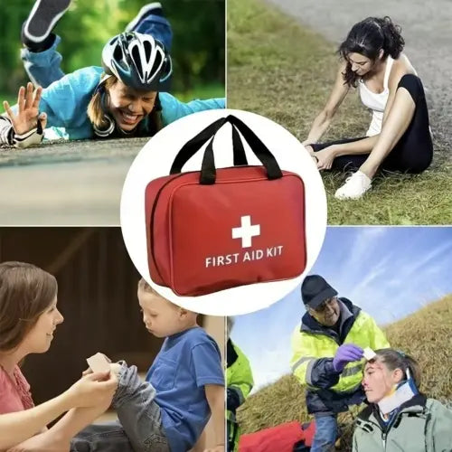🎒First Aid Kit - Premium Waterproof Compact Trauma Medical Kits for Any Emergencies