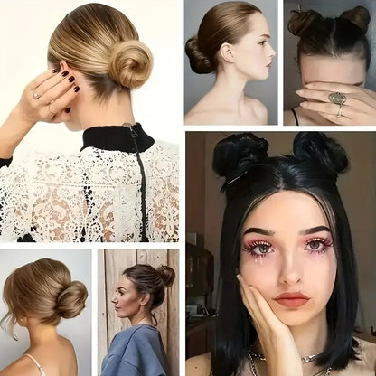 Synthetic Messy Bun Hair Piece for Women