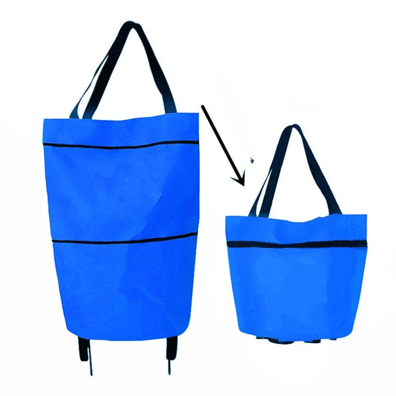 ⚡️LAST DAY 50% OFF 🛒♻️2-in-1 Foldable Shopping Cart