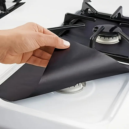 Reusable Non-Stick Gas Stove Burner Covers – Heat-Resistant & Washable