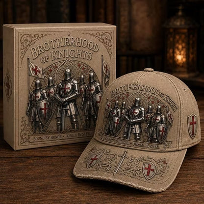 ⚔️ Brotherhood Of Knights Honor Cap 🎁Free Honor Coin With Every Cap Purchase