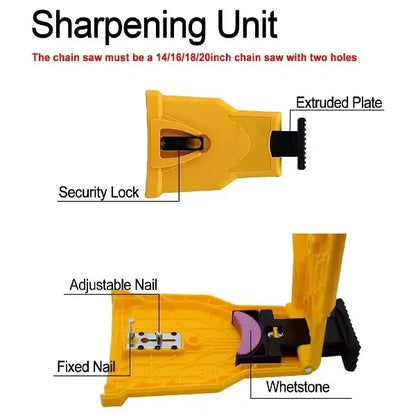 💥Compact Chainsaw Sharpener – Fast and Accurate Maintenance for All Chainsaws
