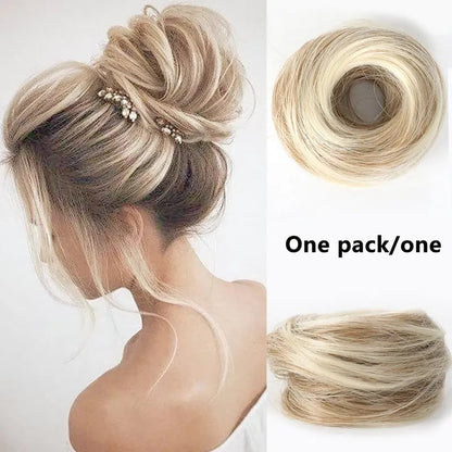 Synthetic Messy Bun Hair Piece for Women