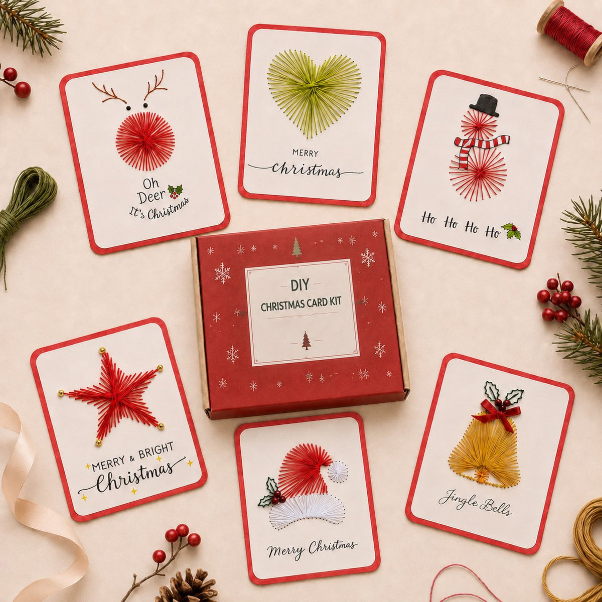 🎄Last Day 50% OFF - Merry & Bright Christmas DIY Kit
