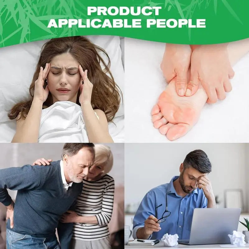Foot Detox Patches for Stress Relief, Toxin Removal & Better Sleep Natural Deep Cleansing Pads