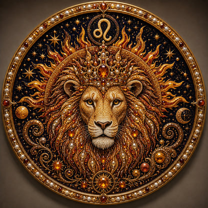 🔥Last Day 50% OFF - 12 Zodiac Signs Pearl Art Kit ♈🌙