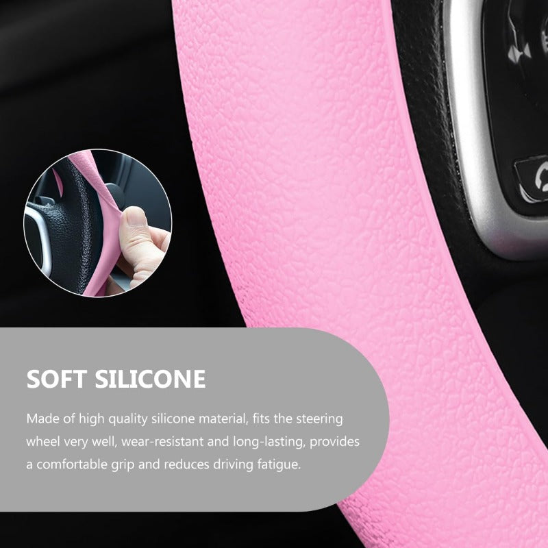 🚗Universal Silicone Steering Wheel Cover