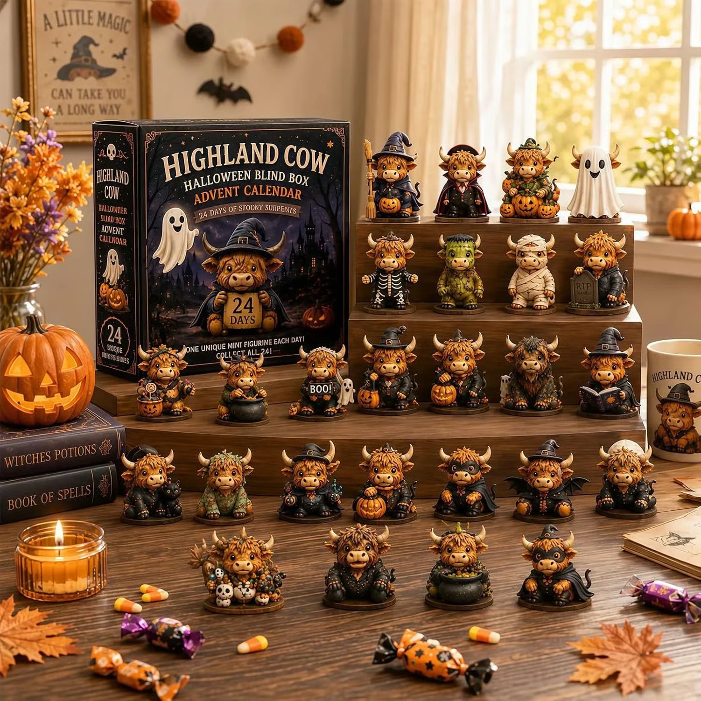 🔥Last Day 50% OFF - 🐮🎁2026 Highland Cow Advent Calendar | Every Day Brings New Surprises(📦Buy 2 Free Shipping)