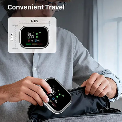 2026 Hot Sale🏠✨ 6-in-1 Smart Home Guardian Air & Temperature Monitor