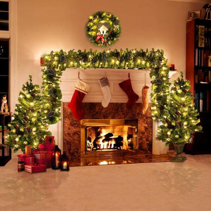 🎅HOT SALE 49% OFF⛄Artificial Cedar Garland🎄(6 FT)