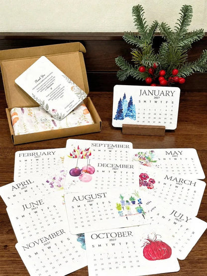 ✨🏆Early Holiday Sale 50% OFF🌱Eco-Friendly Plantable “Timeless” Seed Calendar 2027