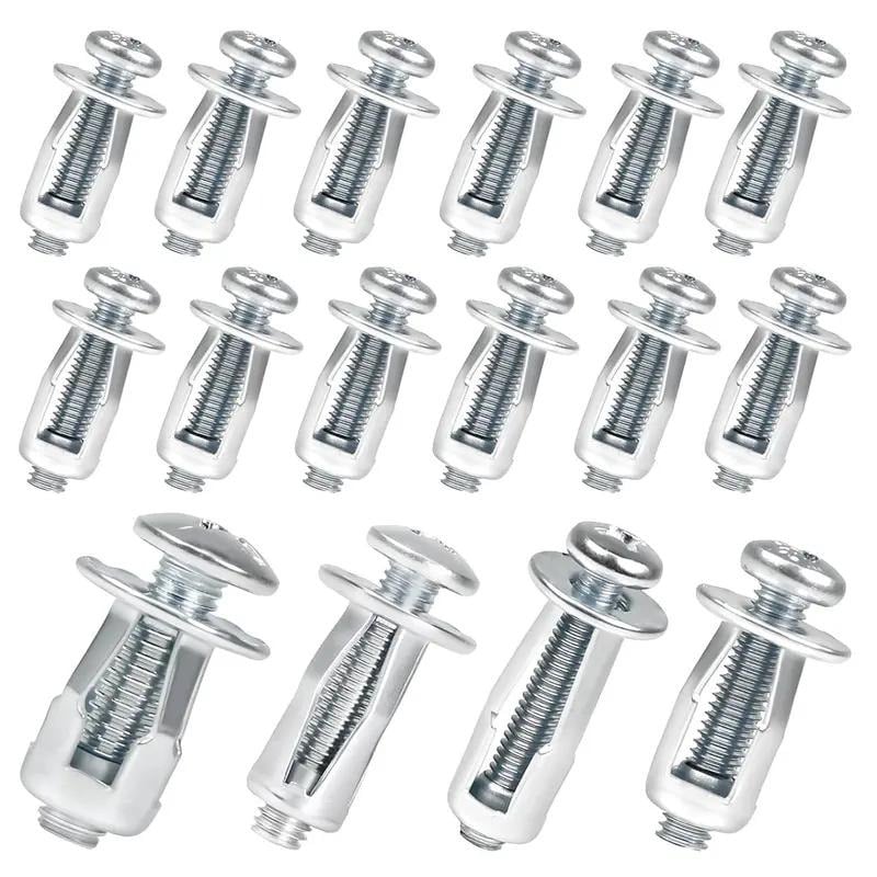 🔩 Heavy-Duty Carbon Steel Button Rivet Locking Nuts Set