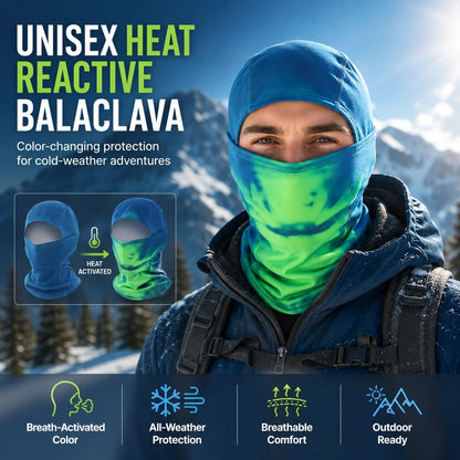 🔥Unisex Heat Reactive Balaclava,Temperature Sensitive Color Changing Mask(✨Buy 2 Free Shipping)