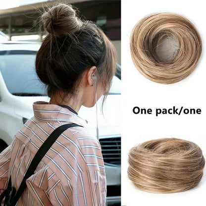 Synthetic Messy Bun Hair Piece for Women