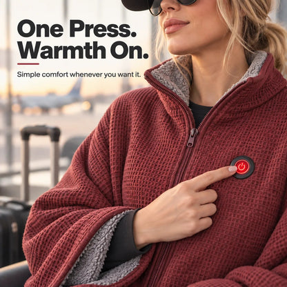 🧣Wearable Heated Blanket – Cozy Hands-Free Warmth☀️(📦Free Shopping)