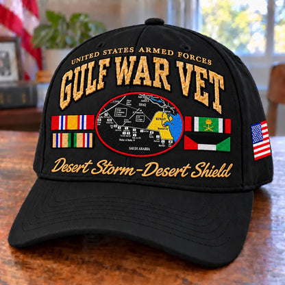 🔥LAST DAY 50% OFF - Gulf War Veteran Tribute Cap