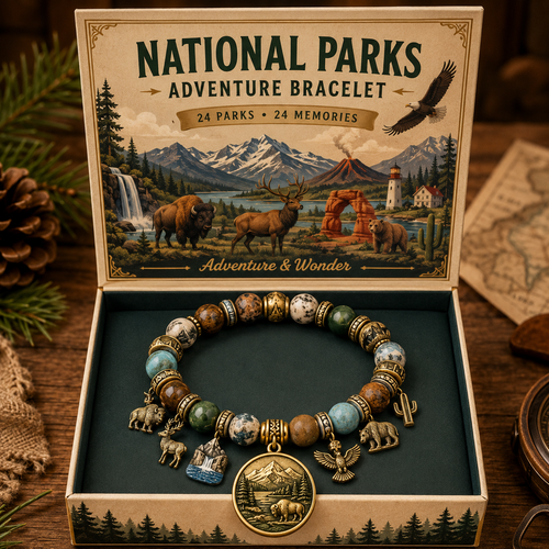 🇺🇸 Last Day Promo: 49% OFF -🏞️National Nature Park Faith Bracelet