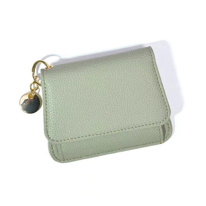 💖Hot 50% OFF🌹RFID Short Wallets for Women – Fashionable Card Holder with Key Ring & Coin Purse