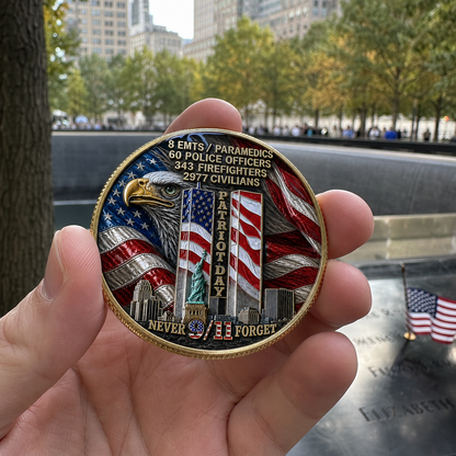🇺🇸 Last Day Promo: 49% OFF 🎖️9/11 Never Forget Challenge Coin （Free VIP gift for orders over $60）