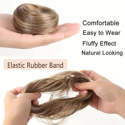 Synthetic Messy Bun Hair Piece for Women