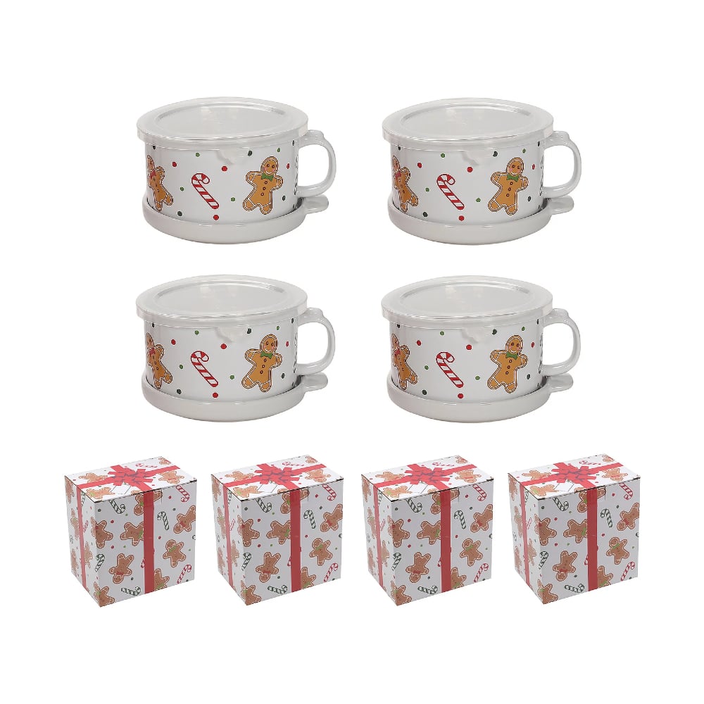 ⏰Christmas Sale 50% OFF🎅🎁25-oz Mug Meals w/ Lid-its