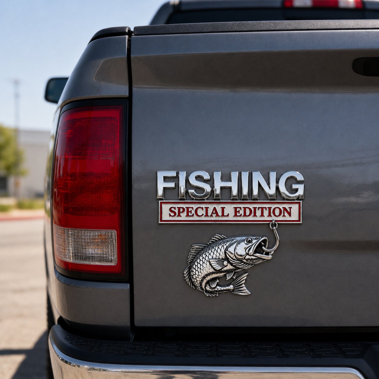 🔥LAST DAY 50% OFF- 🎣 Fishing Special Edition Premium 3D Metal Vehicle Emblem Badge