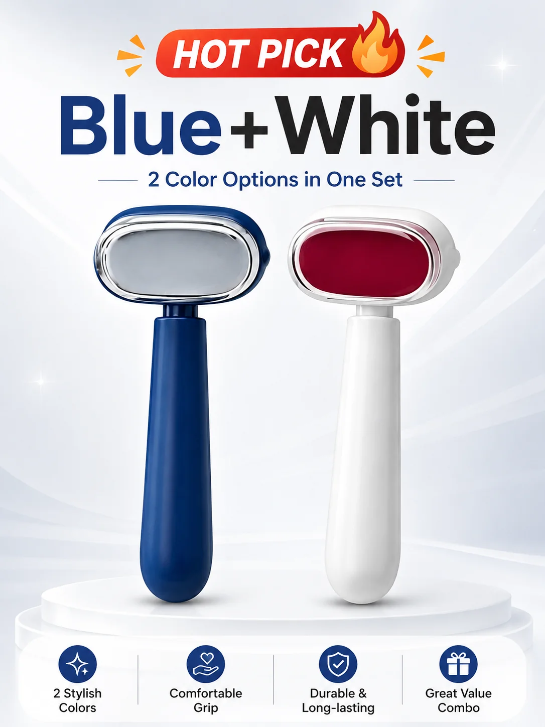 Dual-Sided Foot Callus Remover & Foot File | Wet & Dry